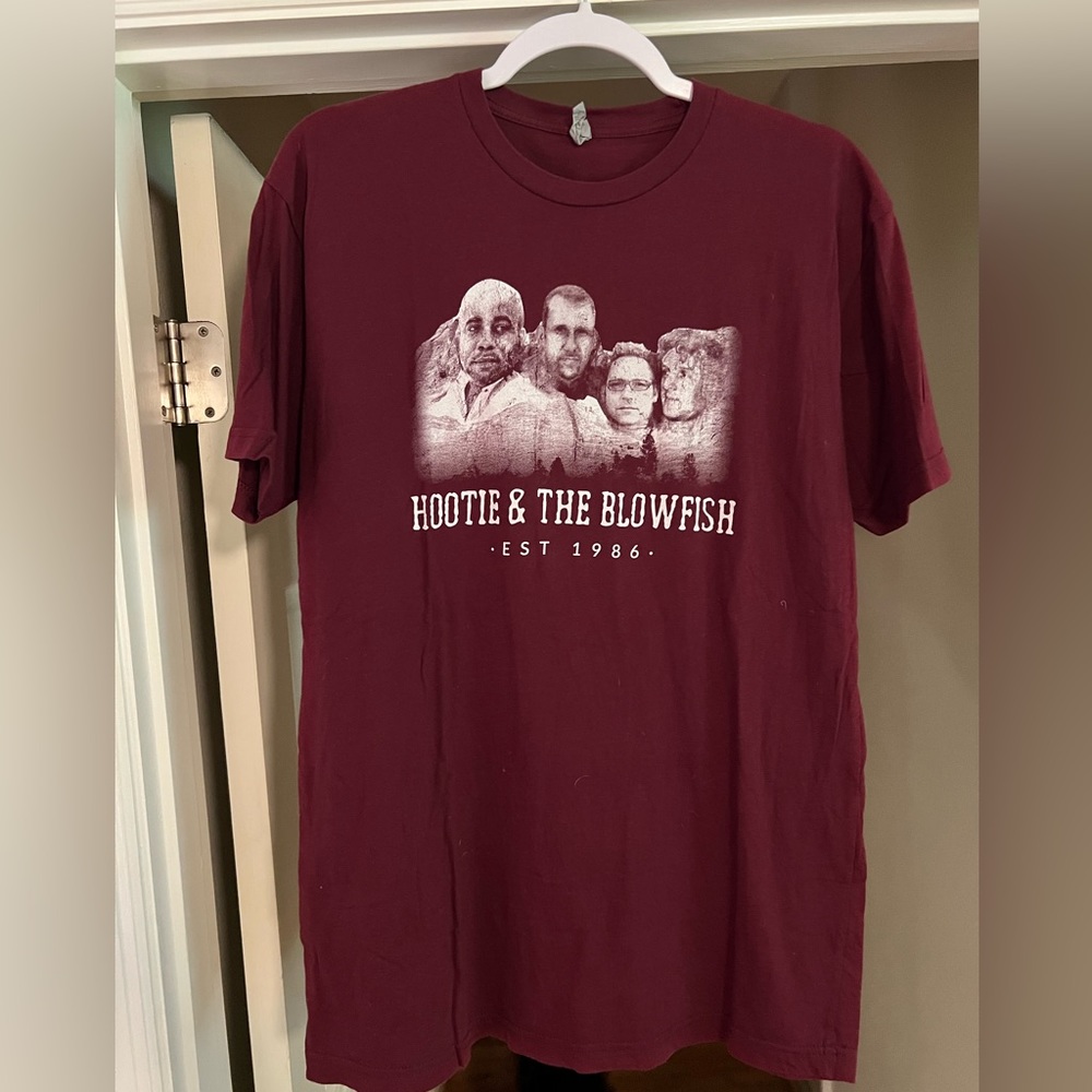 Hootie & the blowfish garnet shirt